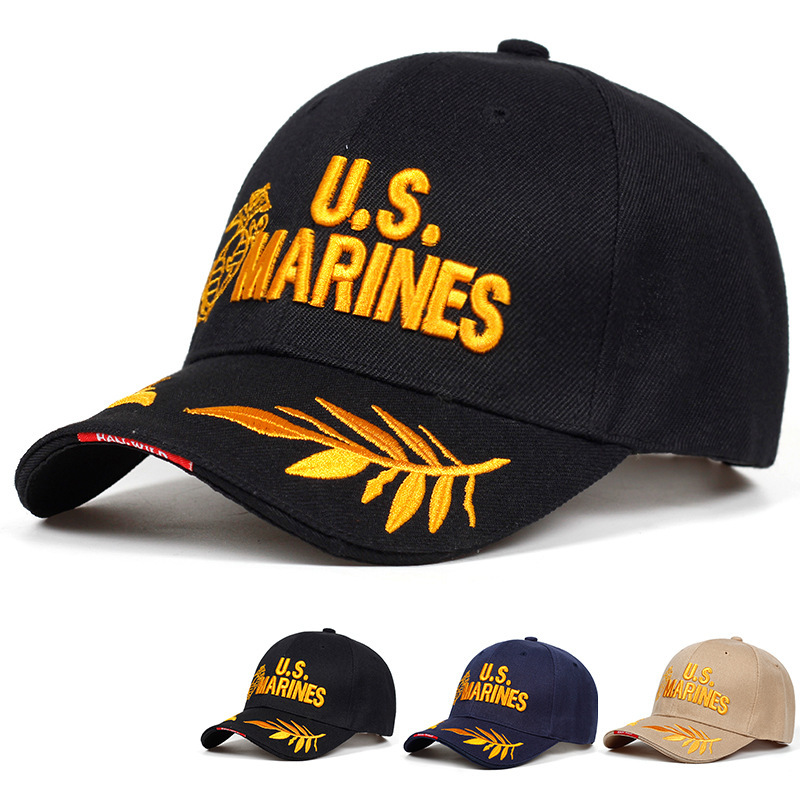 Outdoor Embroidered Baseball Marine Corps Baseball Cap