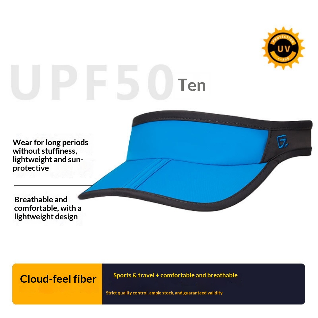 Summer Portable Folding Hat Outdoor Running Sports Breathable Sun Hat Men's Fashionable…