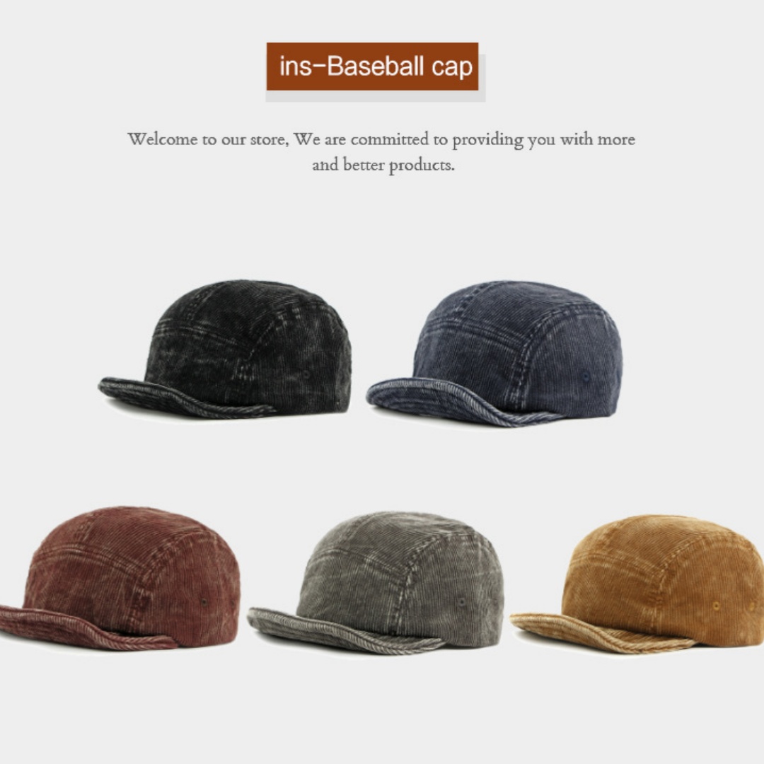 Men's Fleece-lined Vintage Minimalist Plain Hat