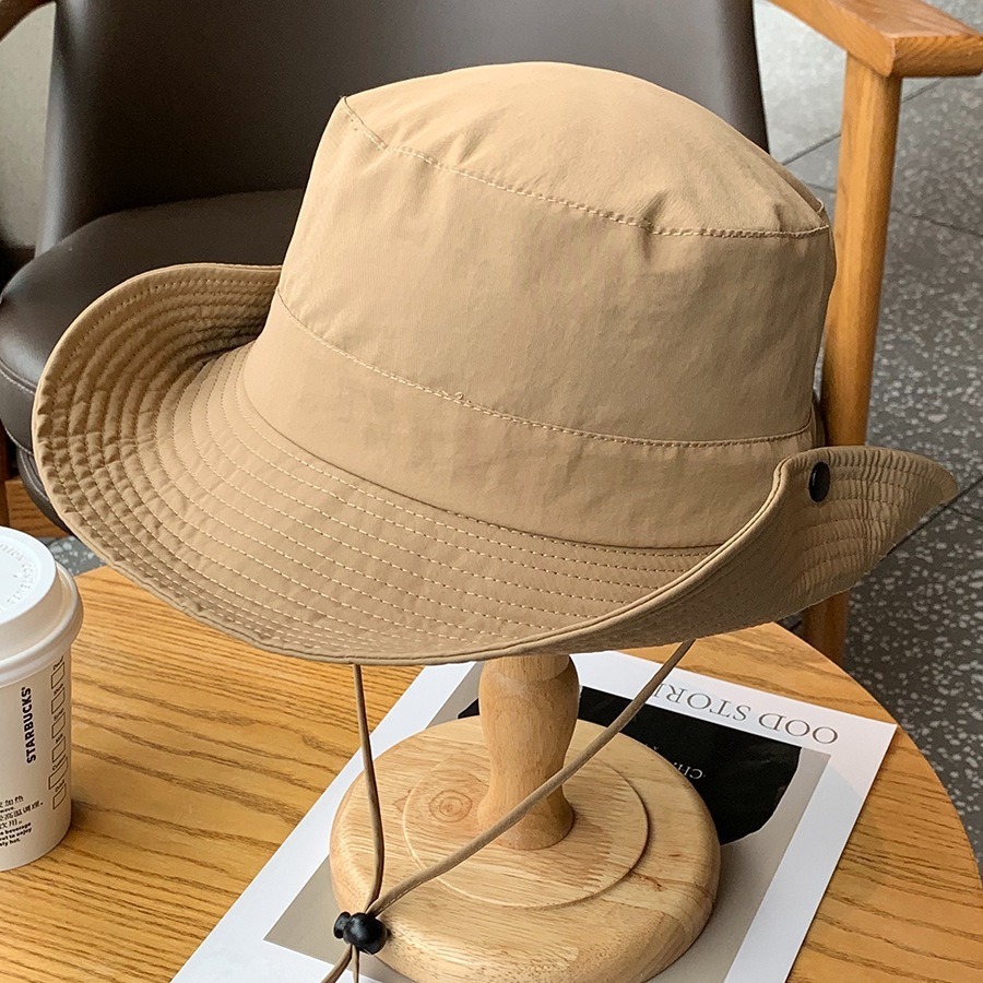 Spring Summer Solid-Color Quick-Drying UV-Protective Sun Hat