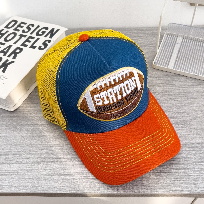 Retro Hip-hop Mesh Breathable Sun-protective Baseball Cap