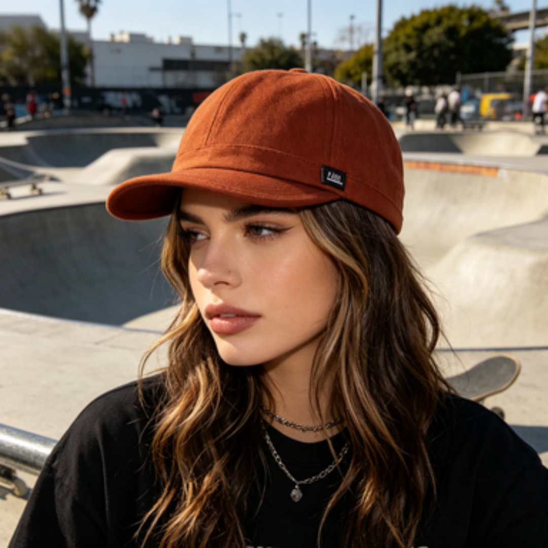 Korean-style Fashionable Lettered Small Patch Baseball Cap For Both Men And Women…