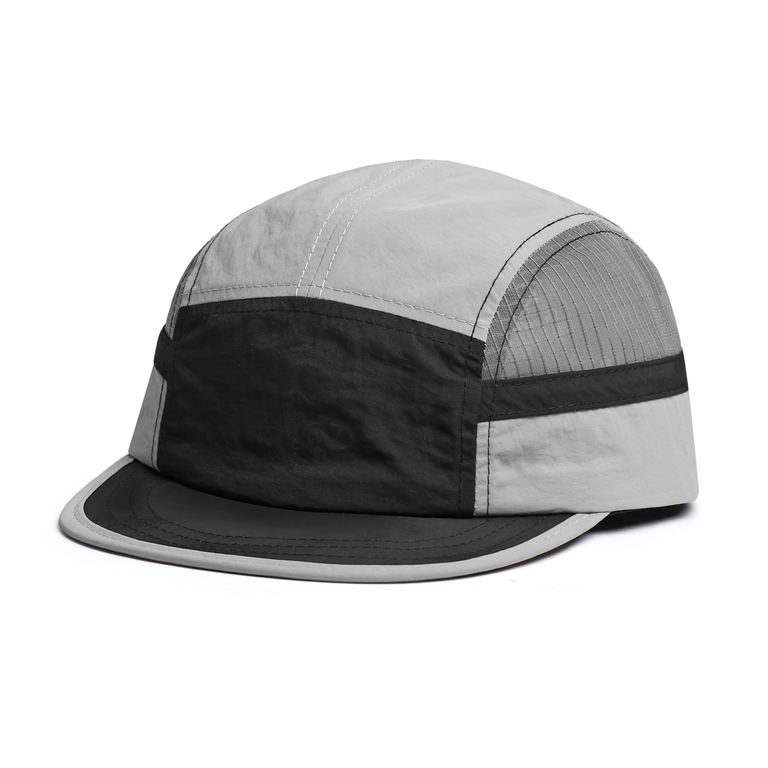 Summer Men's And Women's Identical Lightweight, Quick-drying, Flat-brimmed Mesh…