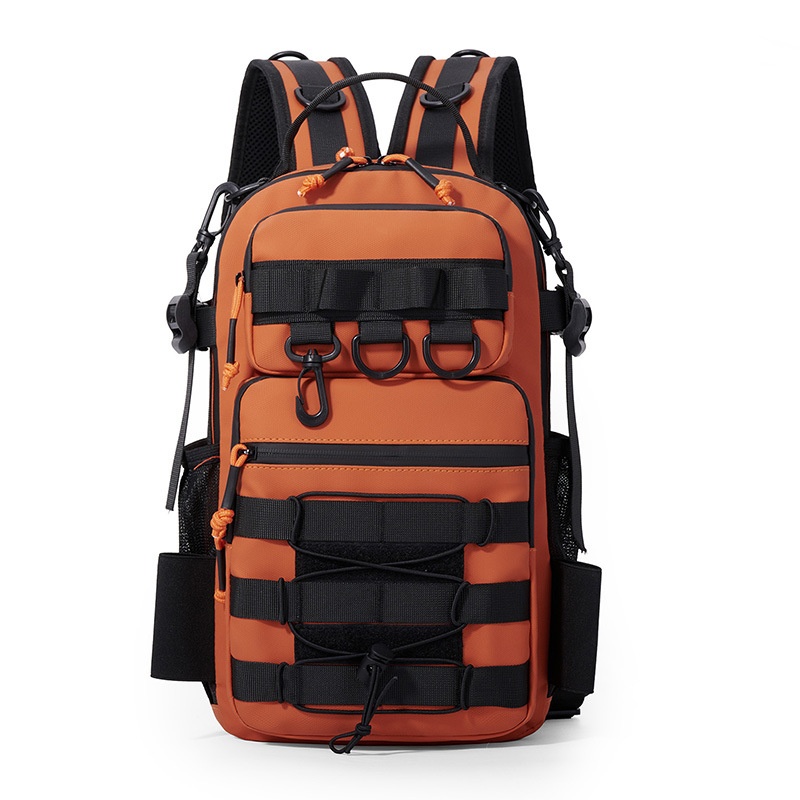 Outdoor Lure Backpack - Multifunctional Single & Double Shoulder Fishing Gear Bag…