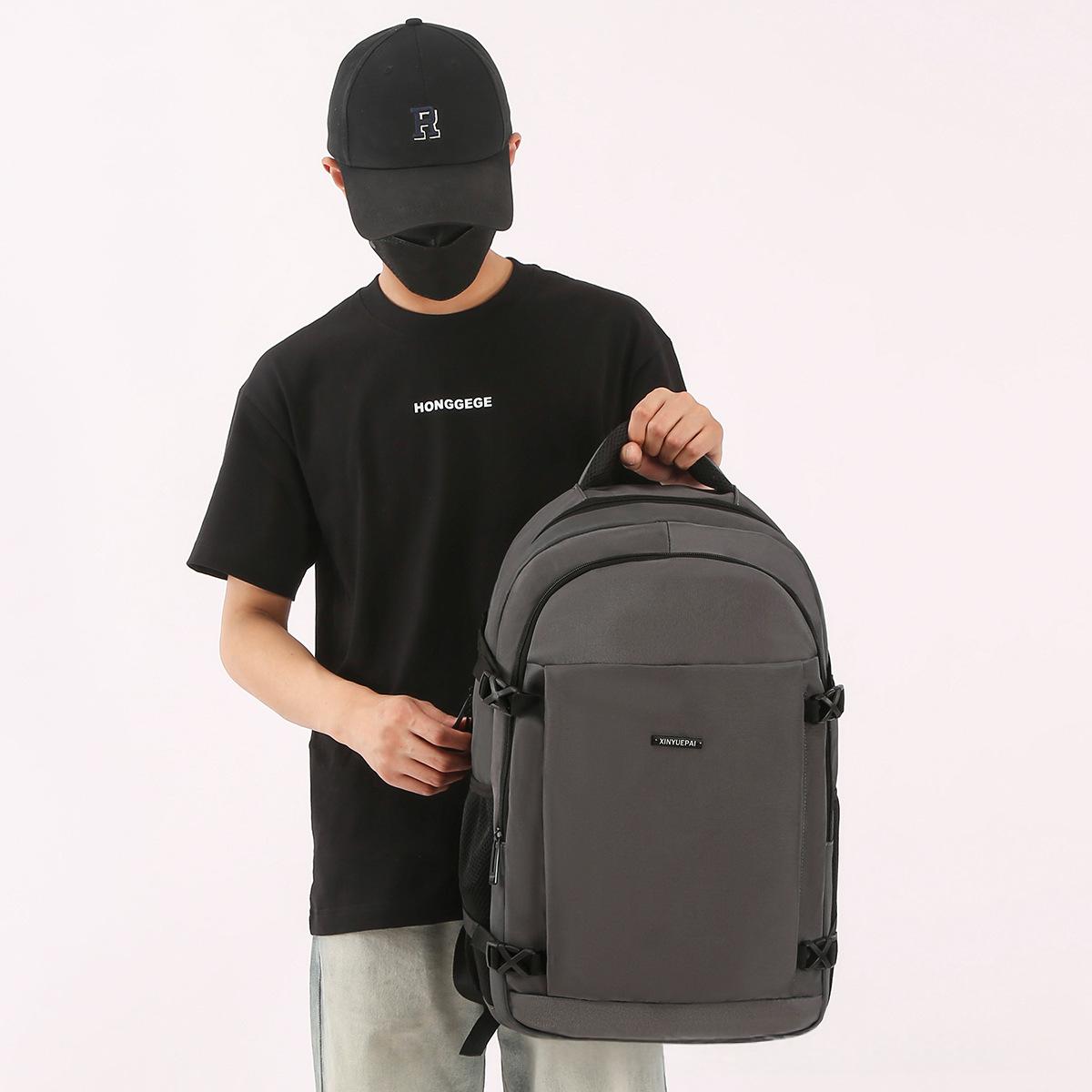 Men's Large-capacity Water-resistant Laptop Bag For Business Trips And Commuting