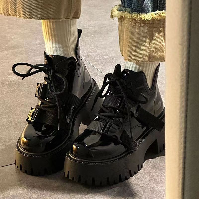 Spring Autumn Platform Dr Boots