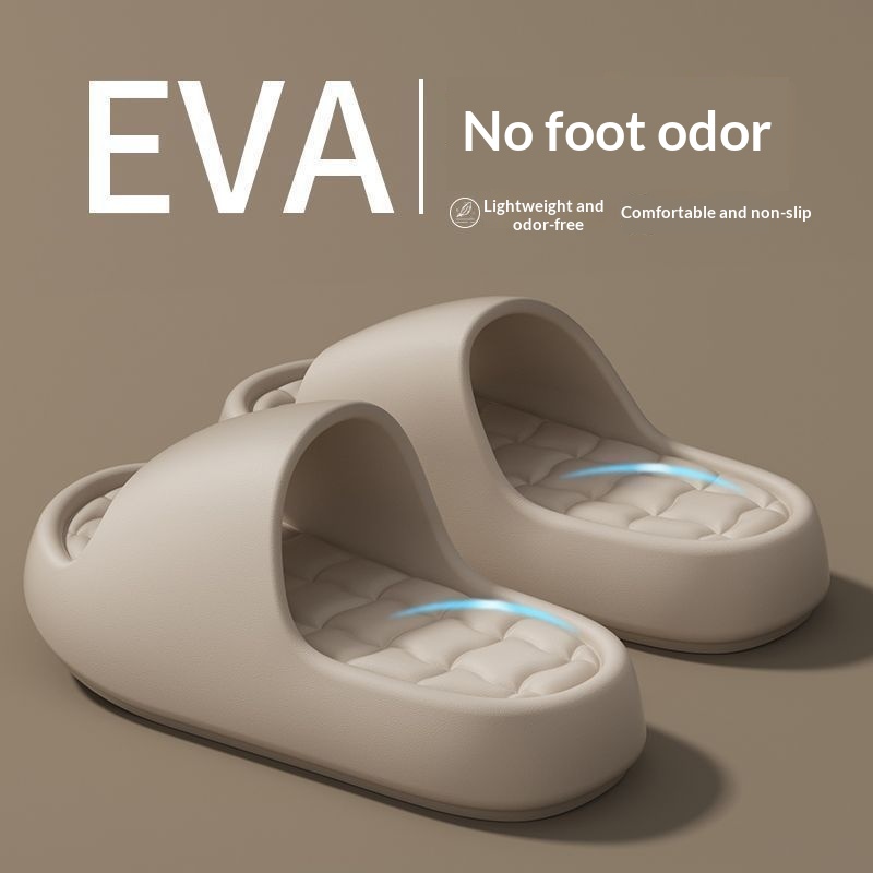 Women's Thick-soled Slippers For Indoor And Outdoor Wear In Summer