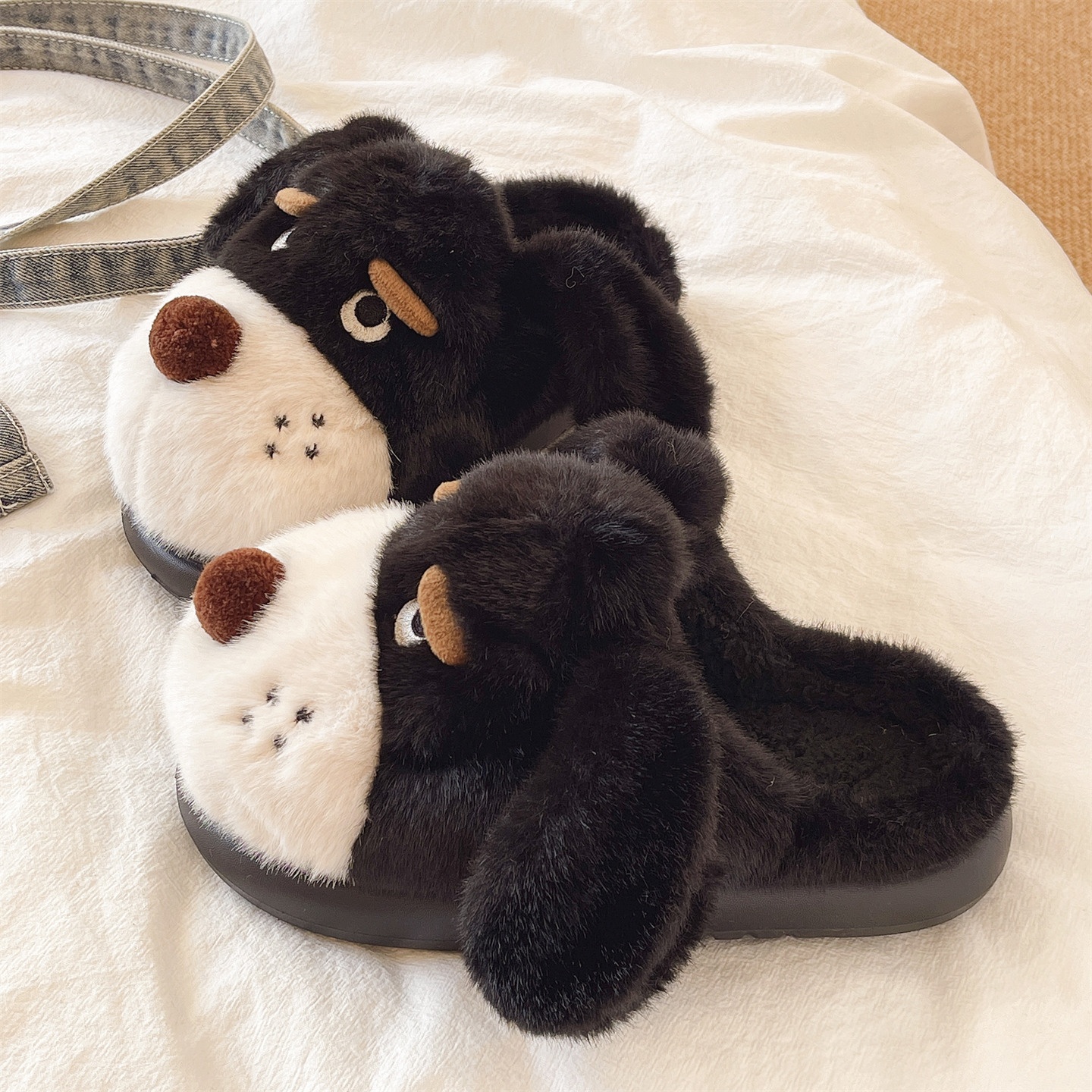 Women's Cotton Slippers Winter Warmth