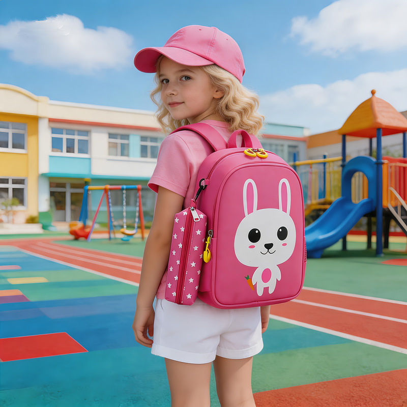 Little Rabbit Children's School Bag Girls' Kindergarten Backpack