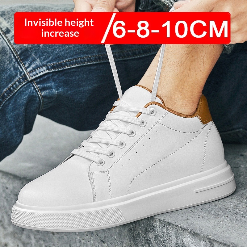 White Sneakers Lightweight Athletic Shoes Casual Skate Shoes For Men