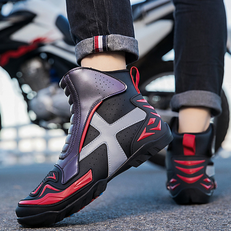 Men's Motorcycle Riding Boots Touring Gear