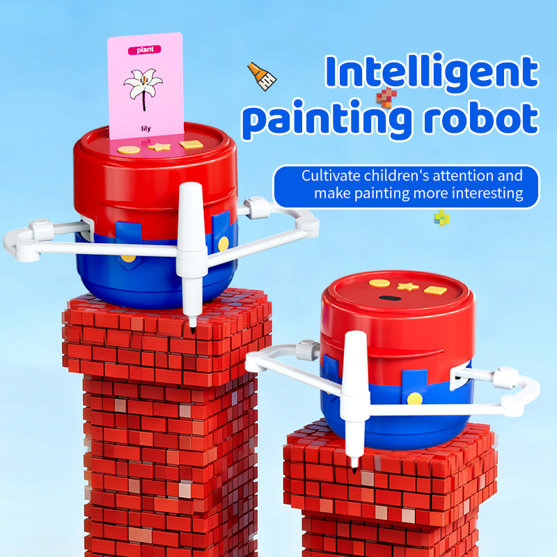 Automatic Drawing Toy For Childrens Artistic Exploration