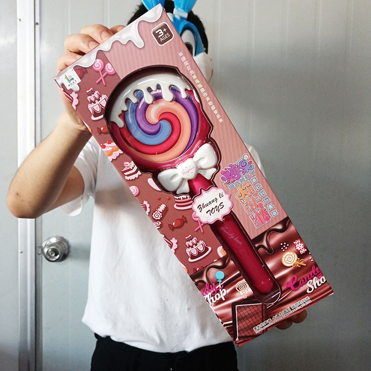 Girl's Boxed Gift Lollipop Light-up Magic Wand