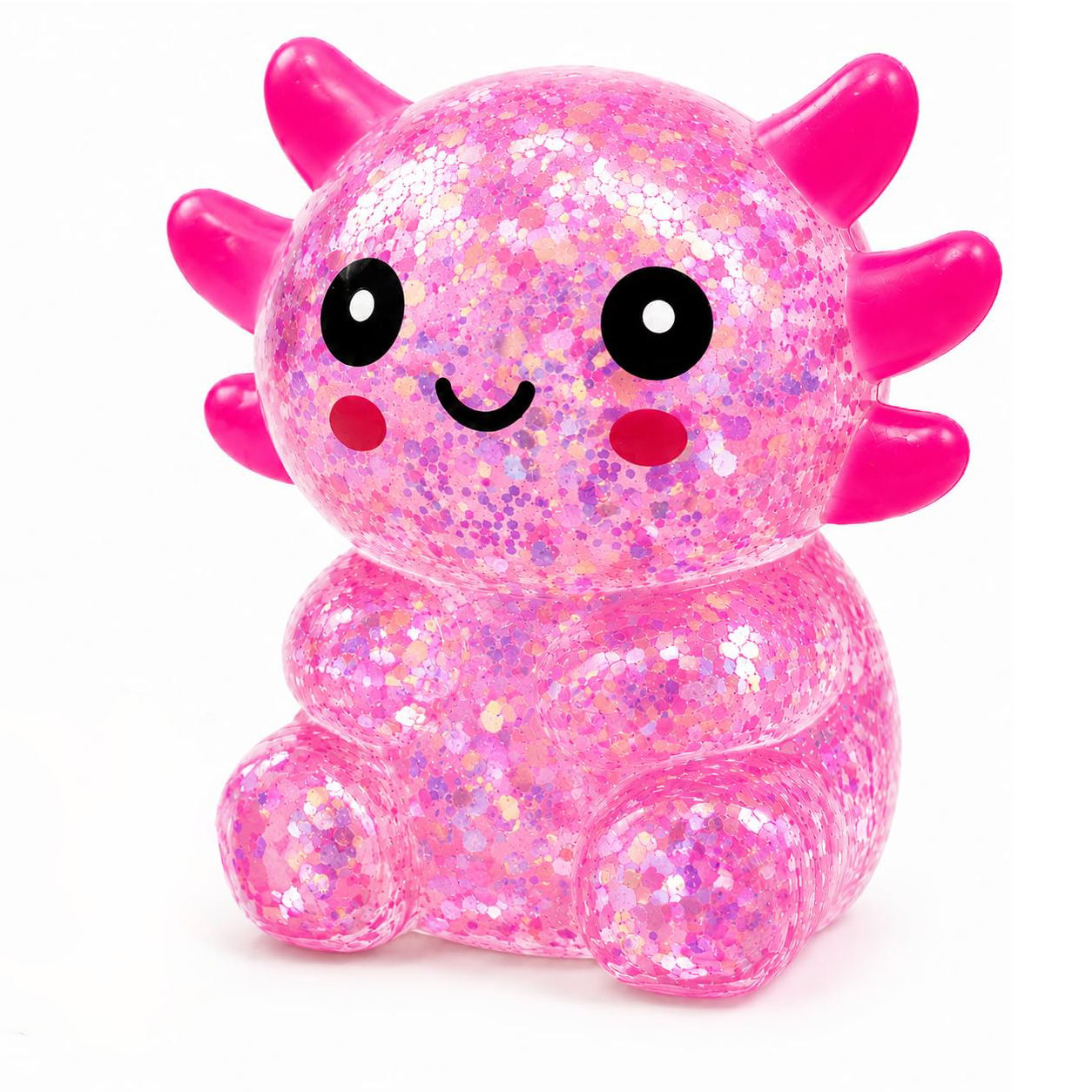 Axolotl Stress Ball, Cute Soft Slow Rising Toy, Calming Fidget Squeeze Toy Sensory Toy…