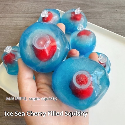 Slushy-textured Stress-relief Squeeze Toy