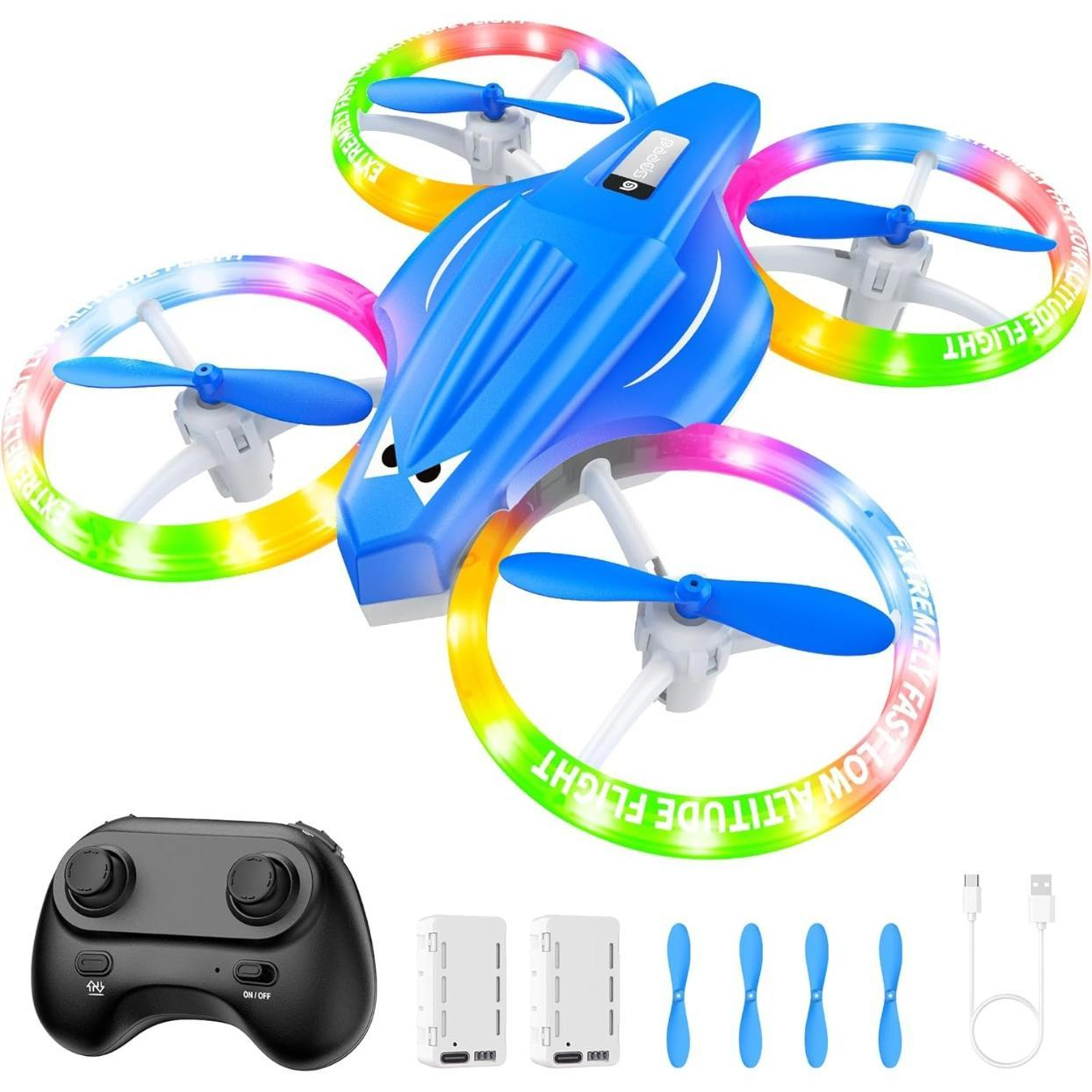 Durable Kid Drone ABS Plastic Button Controller 3 Speed Modes Adjustable Rechargeable…