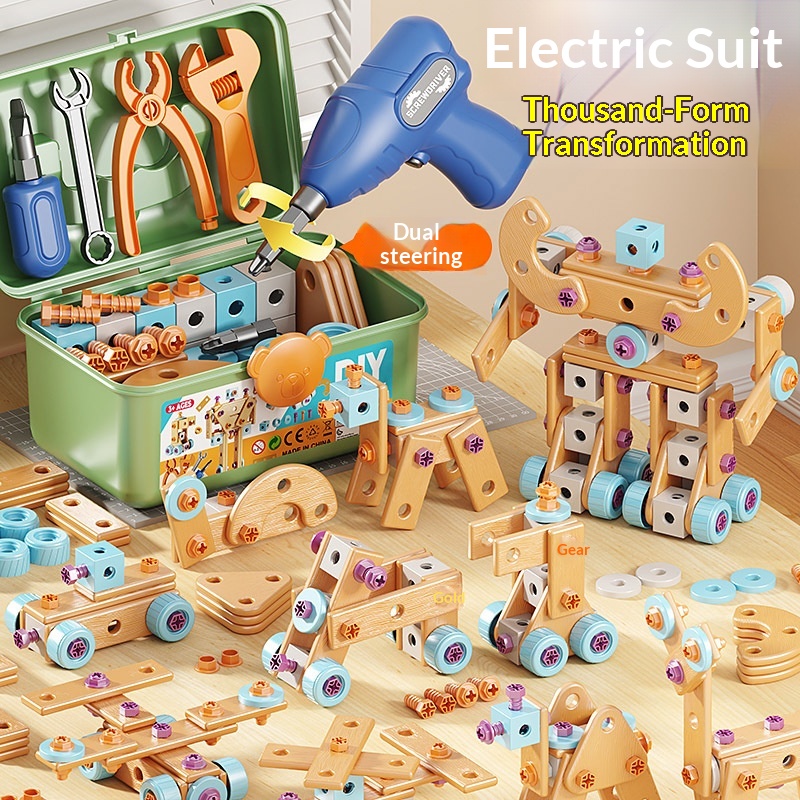 Hand-removable Assembled Electric Drill And Screwdriver Set