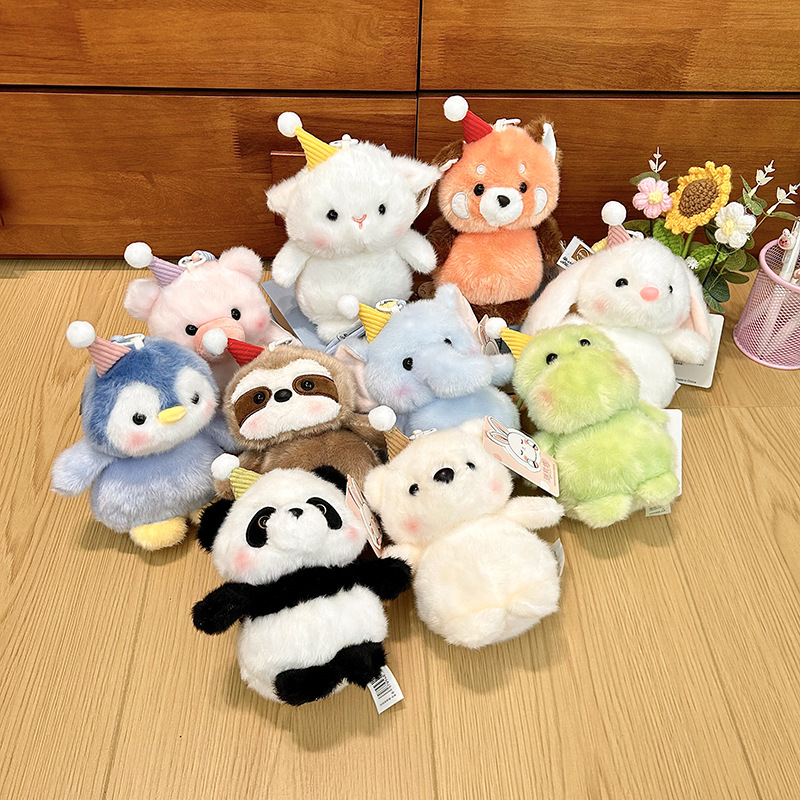 Soft Plush Toy Doll Bag Pendant - Cute Backpack Charm Accessory Decoration for Purse…