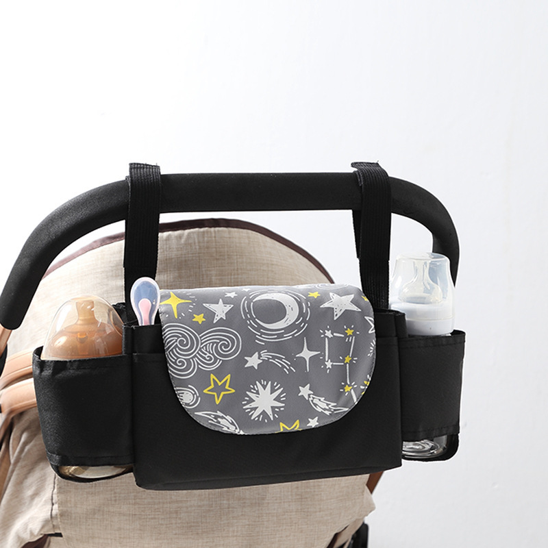 Baby Stroller Hanging Bag Large-capacity Organizer For Babies