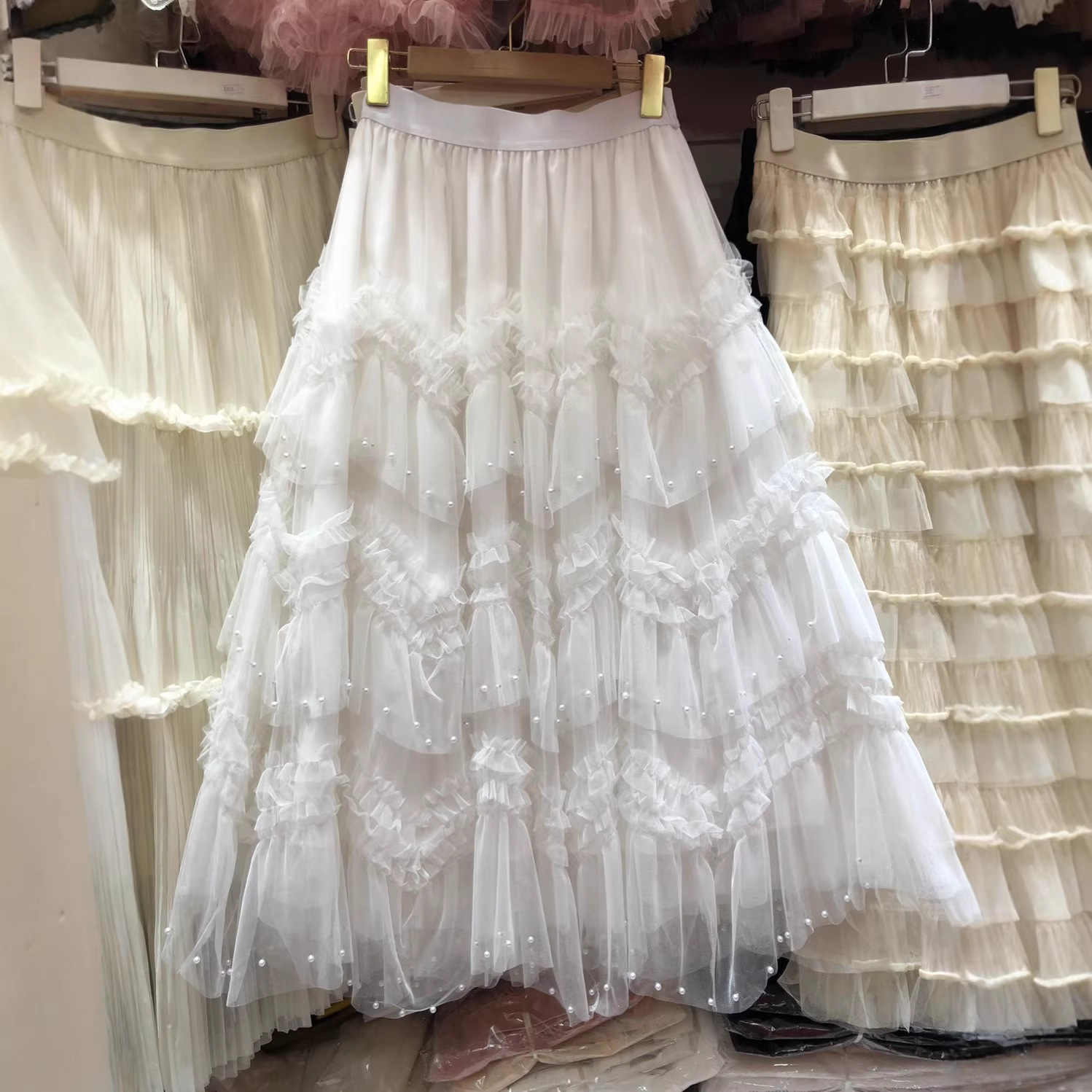 Stylish Figure-flattering Tiered Maxi Dress For Women