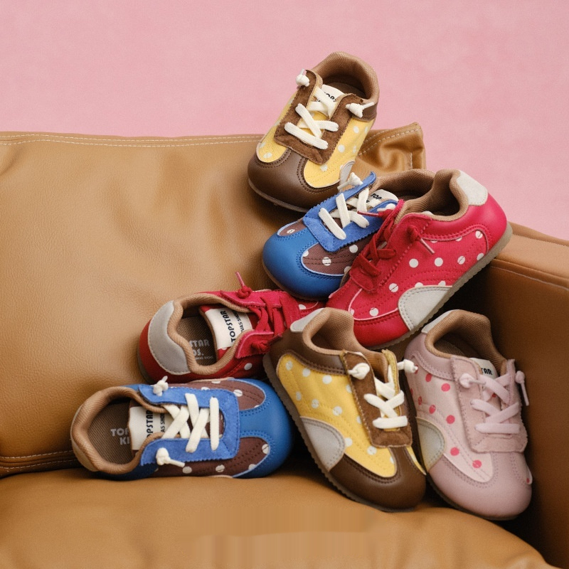 Girls' Polka-Dot Sneakers