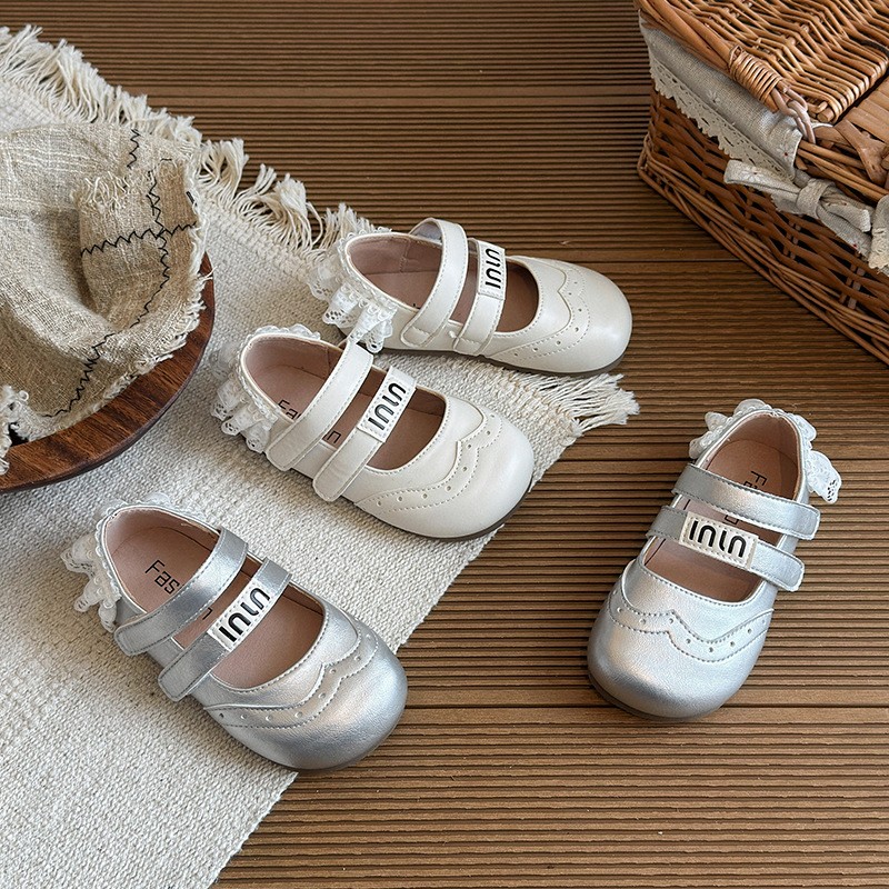 Spring Cute Girls Princess Shoes, Toddler Kids Loafers, Fashion Mary Jane Flats For…