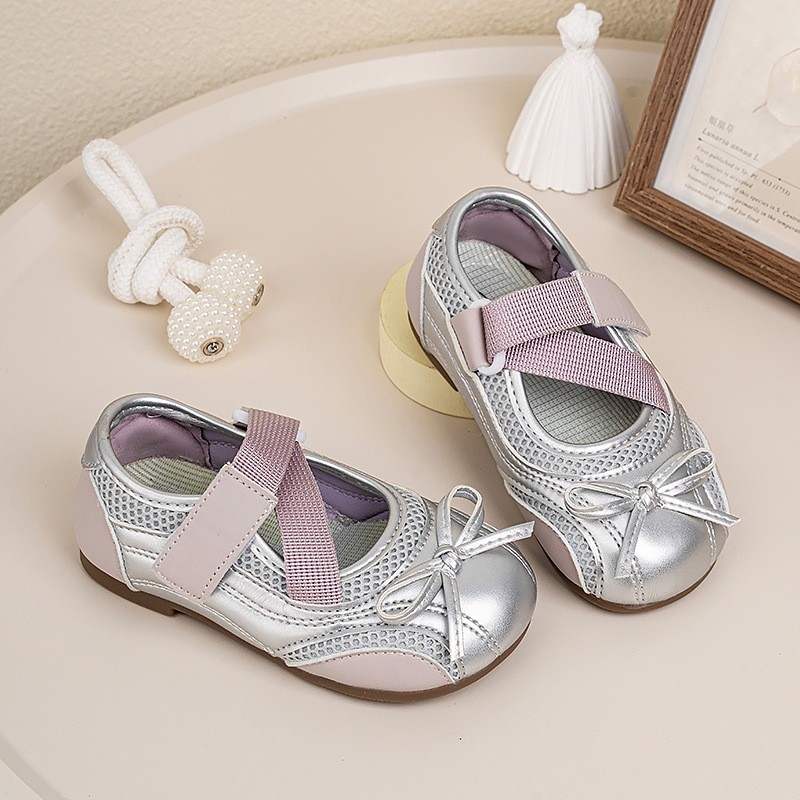 Spring & Autumn Girls Shallow Mouth Leather Shoes, Retro Mary Jane Flats, Versatile Soft…