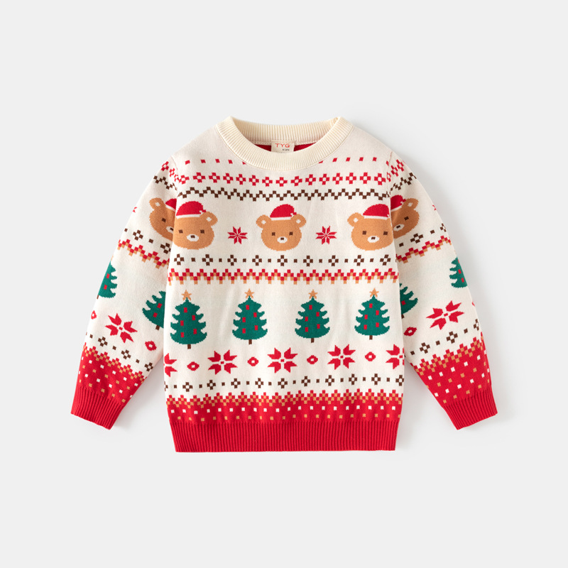Double-layer Fine Cotton Sweater For Boys And Girls