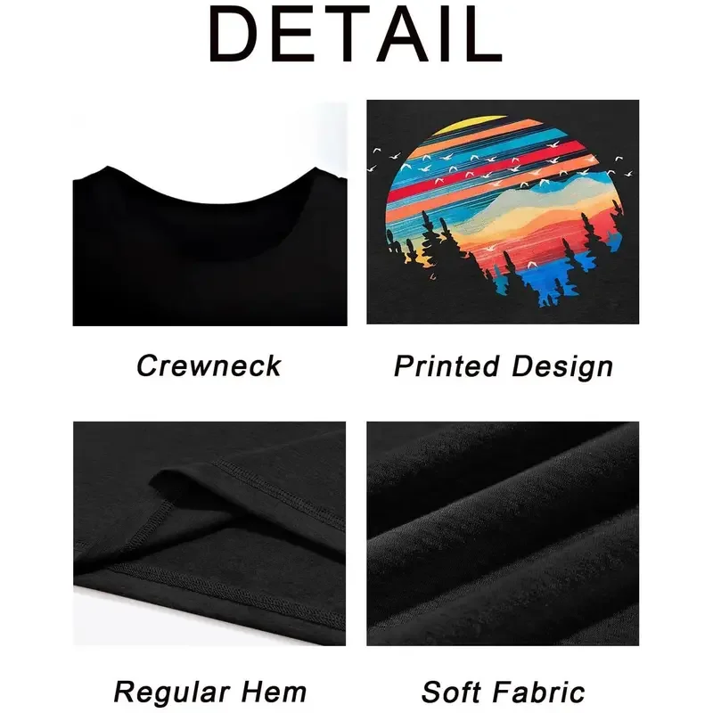 Men's Viral Internet Meme Graphic T-Shirt, John Pork Funny Surveillance Camera Print Round Neck Short Sleeve Tee, Black Regular Fit Soft Casual Streetwear Top for Party Daily Wear photo 3