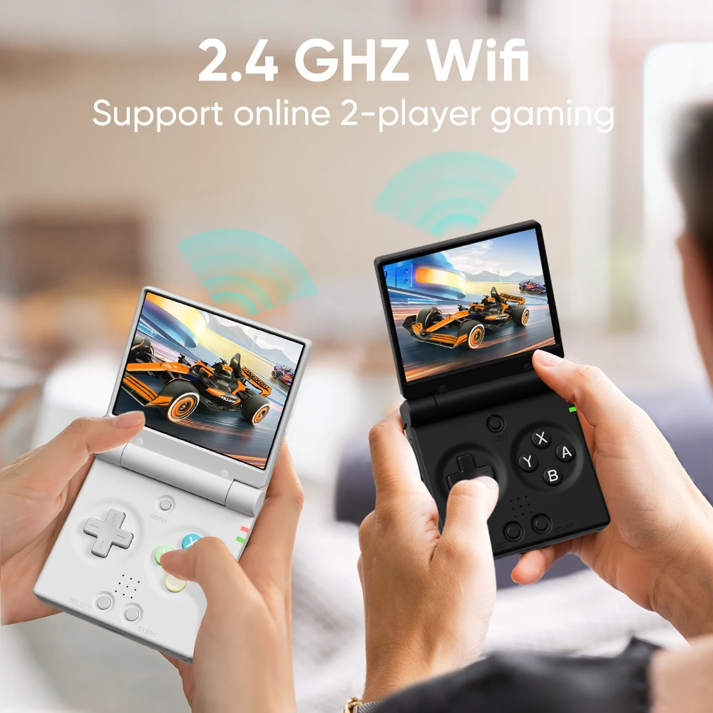 MIYOO Mini Flip Retro Handheld Game Console With New Hinge 2.8 inch IPS Screen Portable Video Game Players Consoles Classic Gaming Emulator Childhood Gifts photo 4