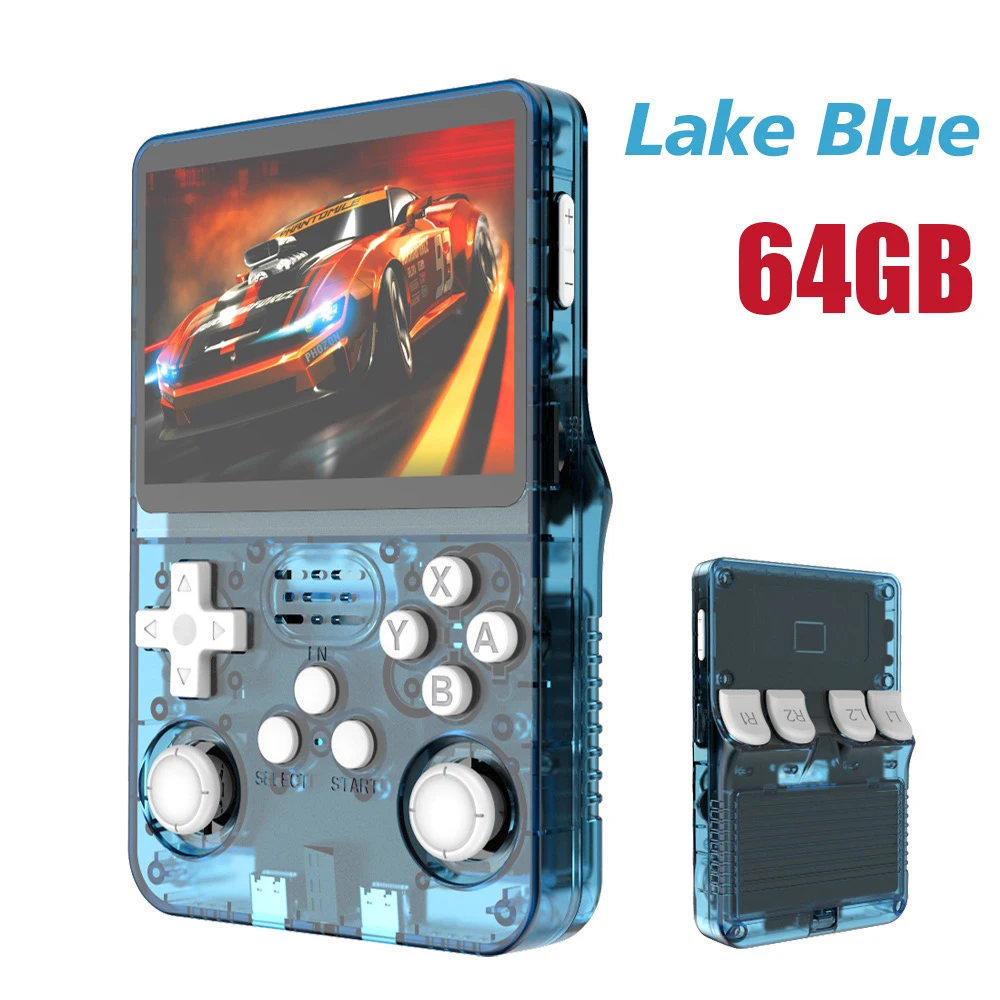 BOYHOM 256G/128G/64G R36S ARKOS 2.0 Retro Handheld Game Console 3.5'' IPS screen,Portable Pocket Game Player for  children gift photo 3