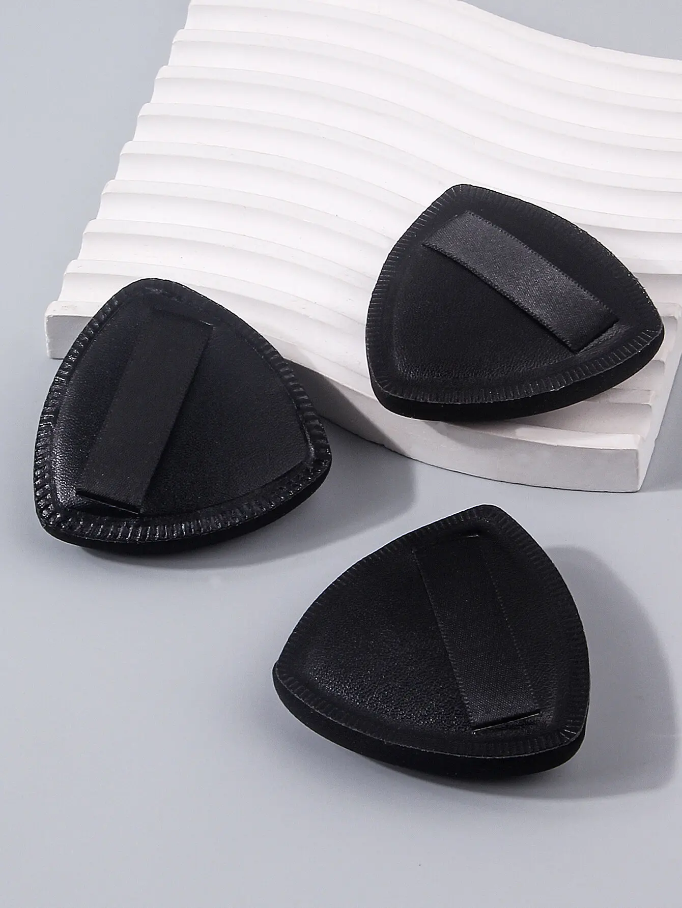 8-piece high-end black makeup brush set + sponge that doesn't cake powder, beauty tool combo photo 6