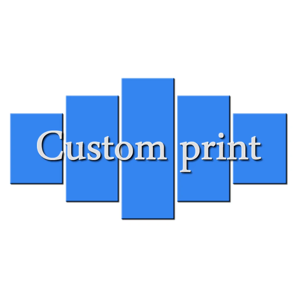 5 Pieces Wall Art Canvas Print Custom Photos Heros Movie Images Anime Poster Wall Decor Paintings for Interior Room Decoration photo 2