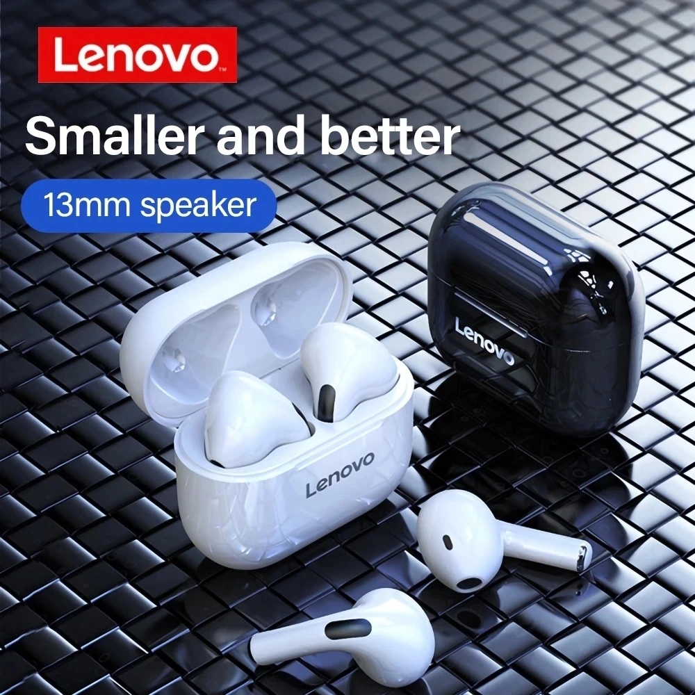 Original Lenovo LP40 wireless headphones TWS Bluetooth Earphones Touch Control Sport Headset Stereo Earbuds For Phone Android photo 3