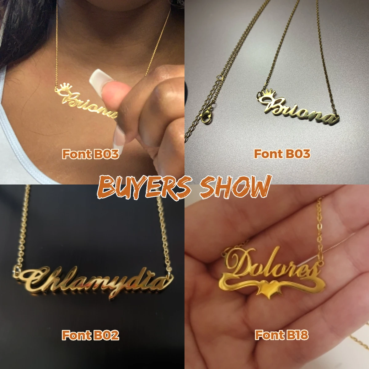 Sipuris Custom Name Necklace Personalized Golden Choker Stainless Steel Necklace For Women Man Customized Jewelry Weddings Gifts photo 5