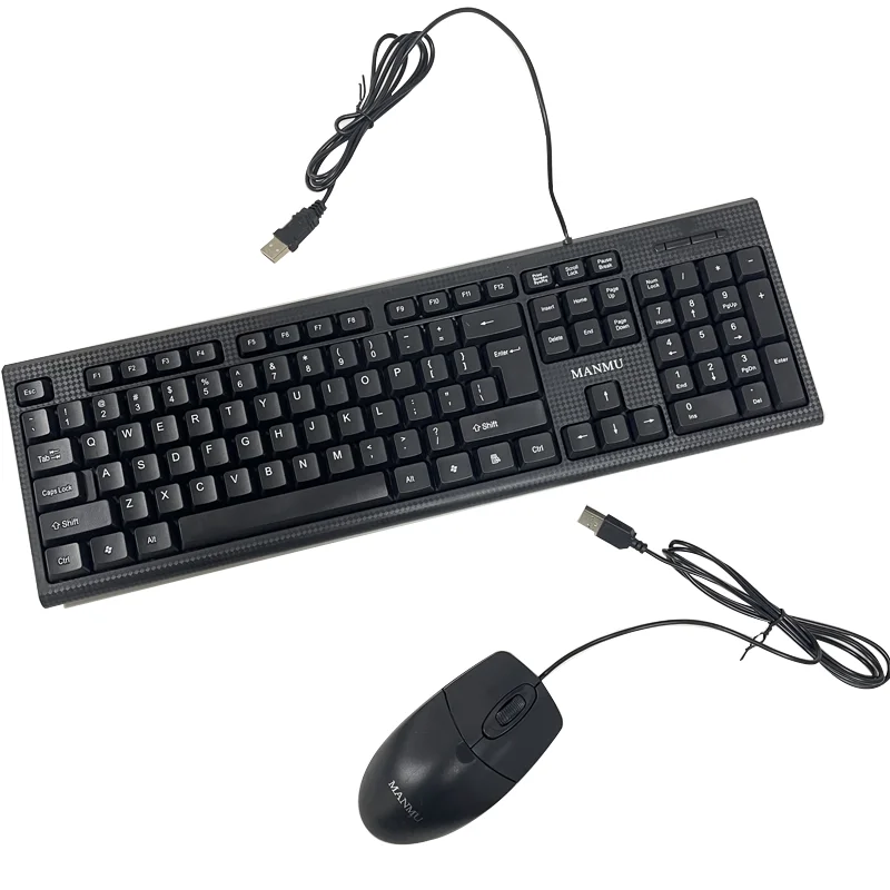 MANMU Office Wired Keyboard Gaming High Quality Keyboard And Mouse Set Keyboard Gaming Setup photo 2