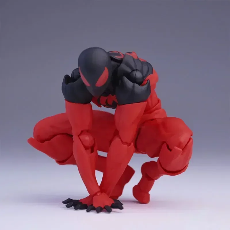 In Stock Mess Toys Spider Man Symbiote Spiderman Messtoys Black Suit Neighbor Scarlet Spider Anime Action Figure Gifts Toys photo 4