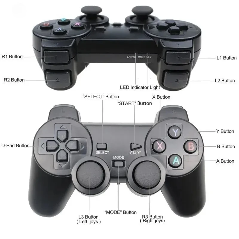 Universal 2.4G Wireless Game Controller USB Gamepad Joystick for PC Android TV Box Phone Gaming Accessories photo 3