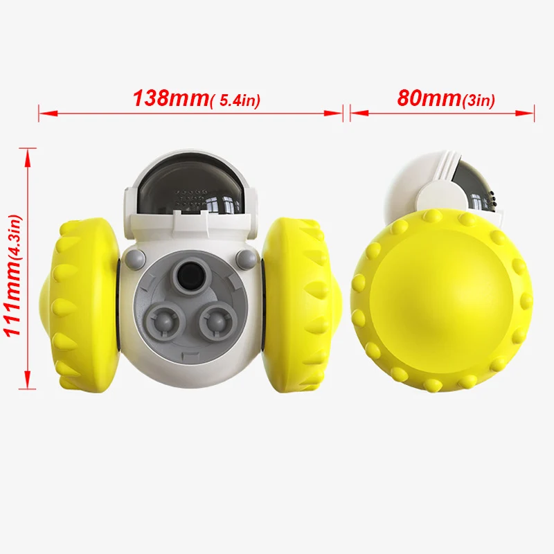 Dog Puzzle Toys Pet Food Interactive Tumbler Slow Feeder Puppy Toy Snack Treat Dispenser for Pet Dog Cat Training Goods for Pets photo 3