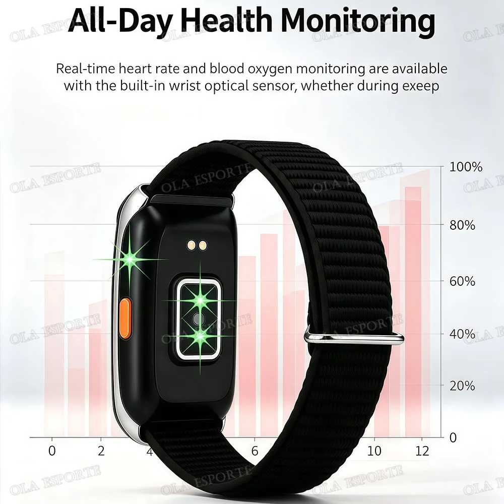 New No Screen Smart Watch Men Woman Sports Outdoors Fitness Heart Rate Blood Oxygen Monitor Waterproof Men Smart Wristband F107 photo 4