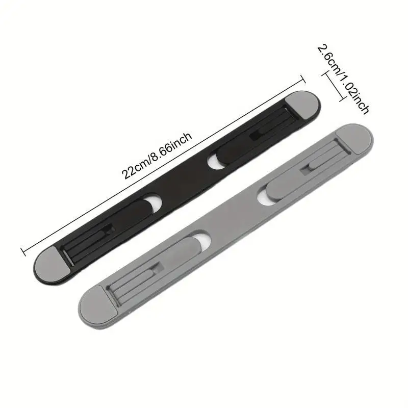 Adjustable And Foldable Laptop Stand,  Portable Notebook Riser, Adjustable Cooling Support for Desk Office Travel photo 4
