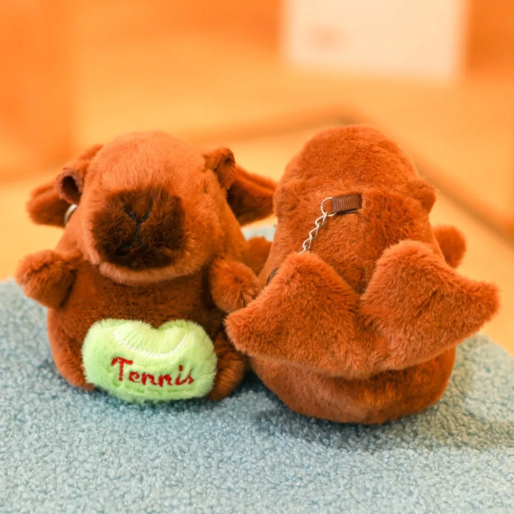 Cute Capybara Plush Toy Hoodie with Wings Simulation Doll Small Size Stuffed Animals Anime Fluffty Toy Birthday Party photo 5