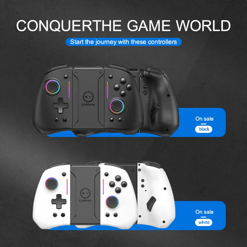 For Nintendo Switch & OLED & Lite Wireless Controller Bluetooth Gamepad Control Hall Gaming Mando Command Game Pad Accessories photo 3