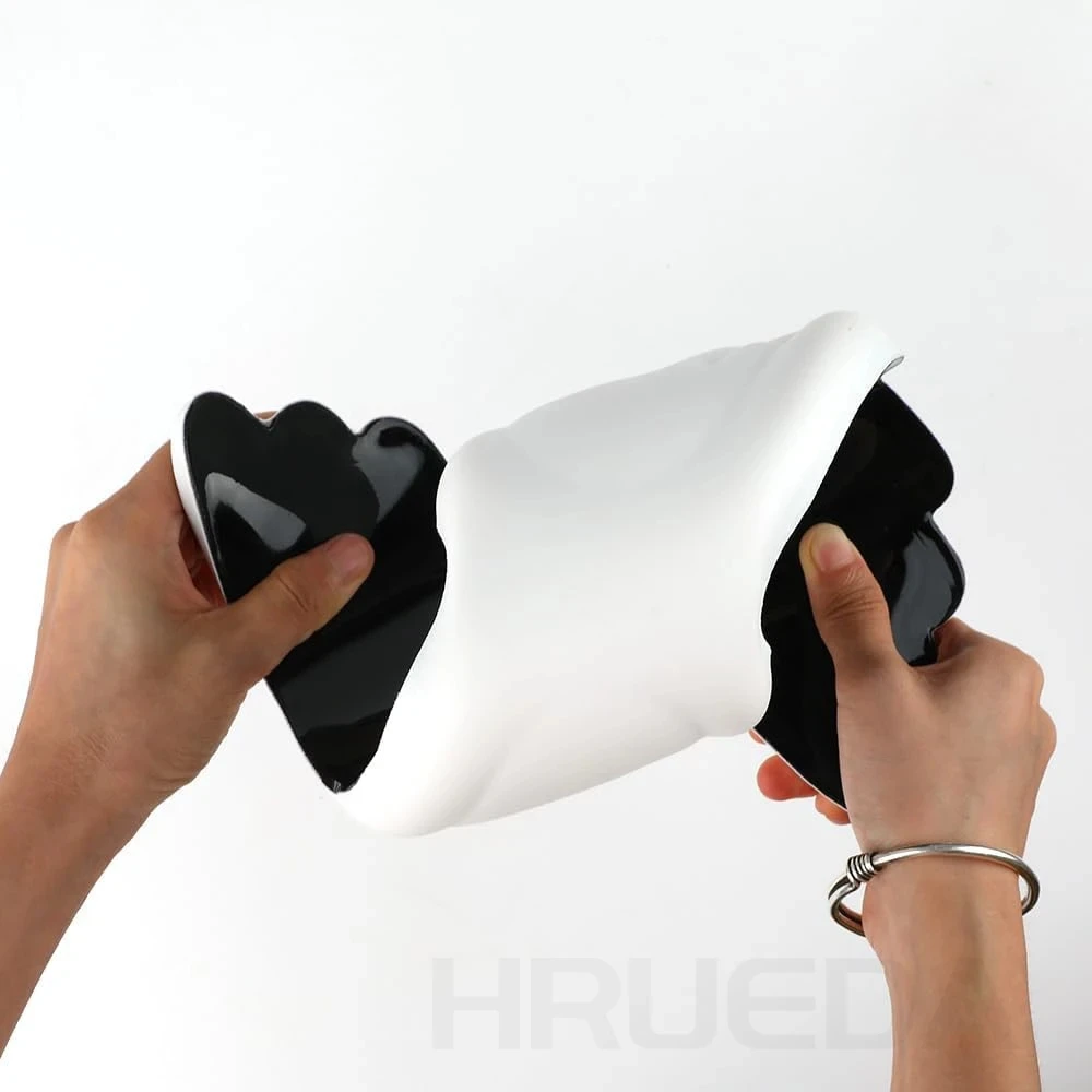 Keyboard Mouse Wrist Rest Angel Wing Memory Foam Mouse Pad Set Wrist Support Ergonomic Non-Slip for Computer Laptop Easy Typing photo 5