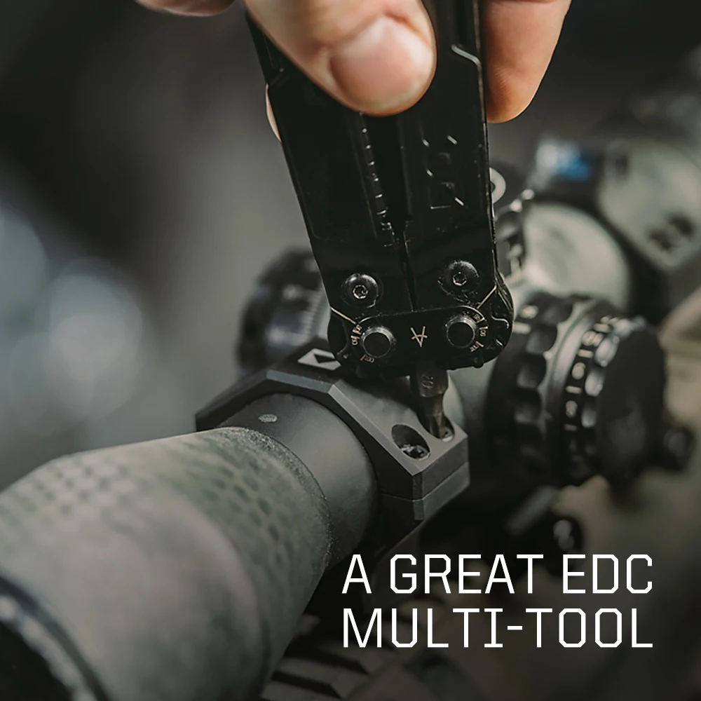 SOG 18 in 1 PowerPint Mini Multi-tool Stainless Steel Pocket EDC Multifunctional Pliers with Folding Knife Screwdrivers Scissors For Survival Fishing Hiking Cycling Travel DIY Home Emergency Repair Portable Camping Tools and Safety Equipment Gift For Men photo 7