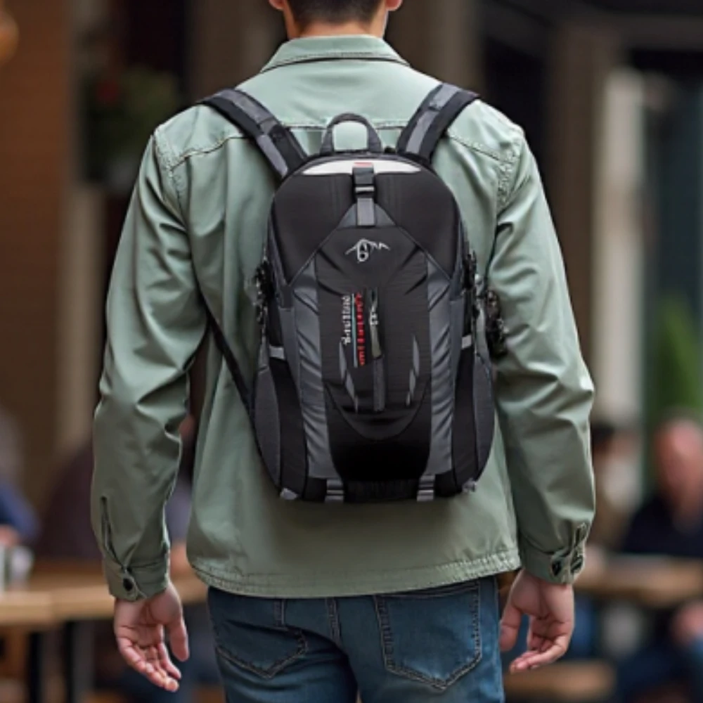 40L Large Capacity Backpack Laptop Bag Durable Outdoor Sports Hiking Camping Backpack Travel Bag Travel photo 6