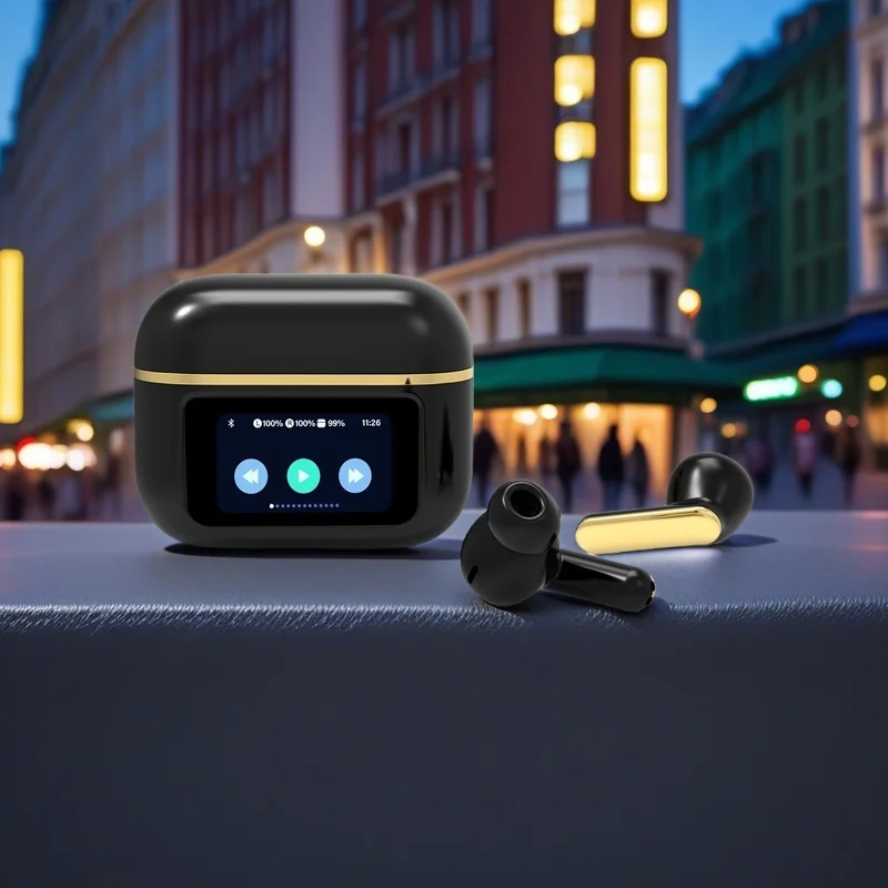 TWS True Wireless Stereo Headset Touch Contro With Charging Case Wireless Earphones  In-ear Smart Earbuds  With Microphone photo 2