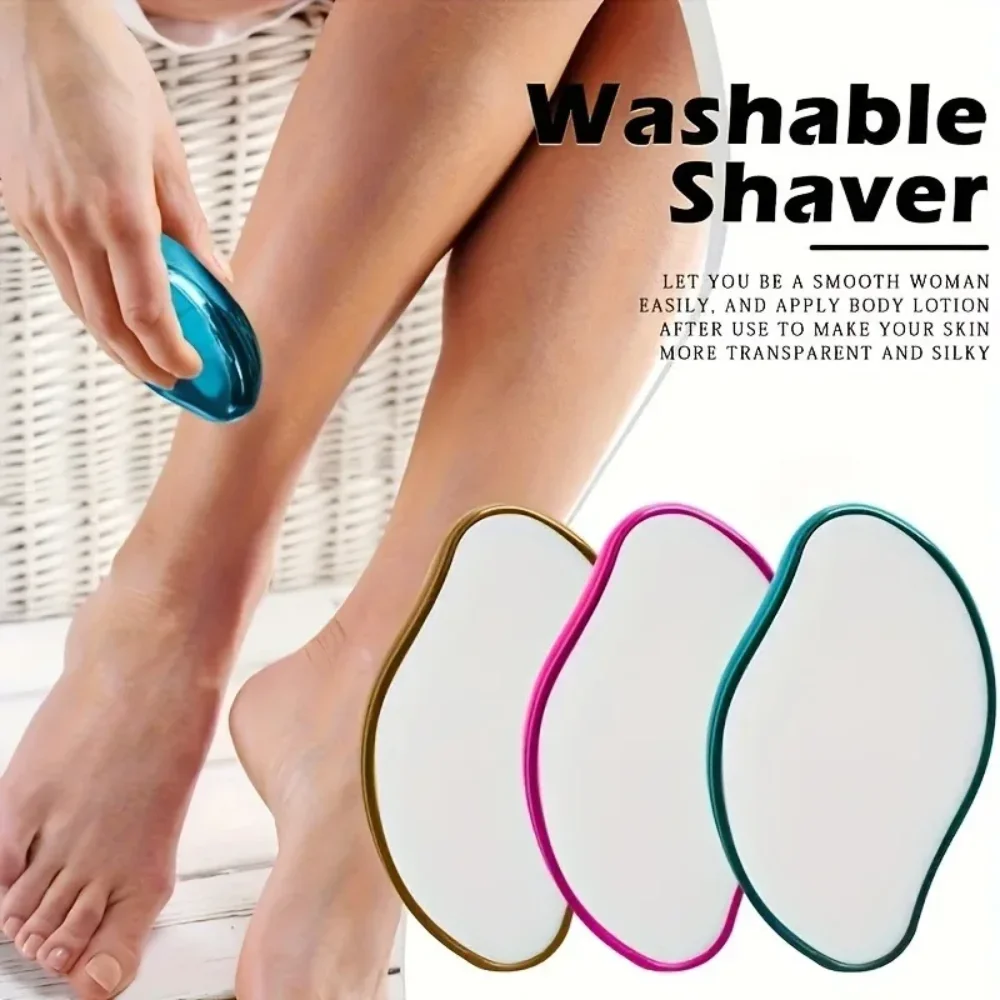 1/4pcs Magic Crystal Hair Eraser Reusable Painless Hair Remover Exfoliating Physical Shaving Tool for Arms Legs Women Men photo 2