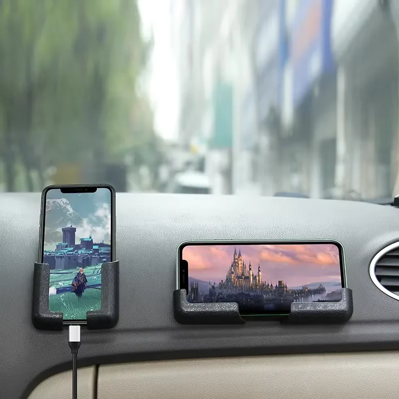1/2/4PCS Universal Car Gravity Phone Holder Dashboard Air Vent Mount Auto Interior Phone Organizer Stand photo 2