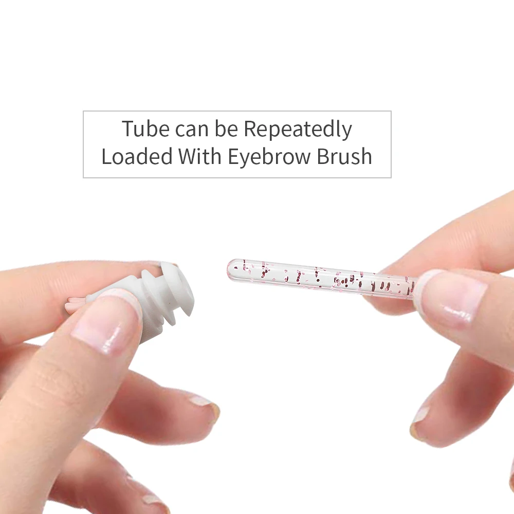 10/50Pcs Disposable Eyelash Brush Reusable Eyelashes Brush Tube Mascara Wands Tubes Dust-proof Lash Spoolies Storage Makeup Tool photo 3